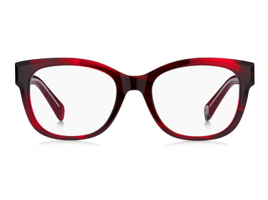 Premium Women Tommy Hilfiger Eyeglasses: TH 1864 - Red Black - SpecSMART Eye Clinic (Front View)